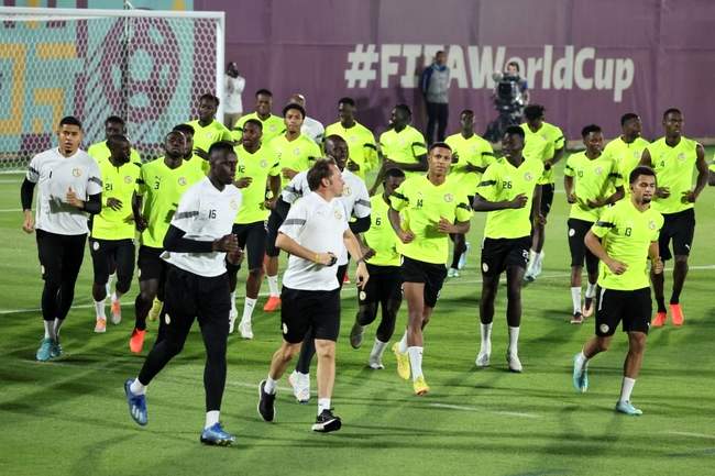 خط و نشان سنگالیها برای انگلیس در آخرین تمرین (گزارش تصویری)