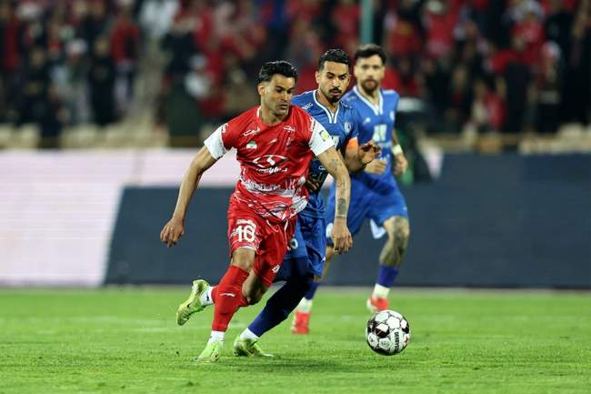 گزارش تصویری از دیدار پرسپولیس و استقلال خوزستان 