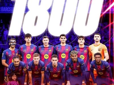 ویدئو: بارسا به رکورد 1800 امتیاز در لالیگا رسید