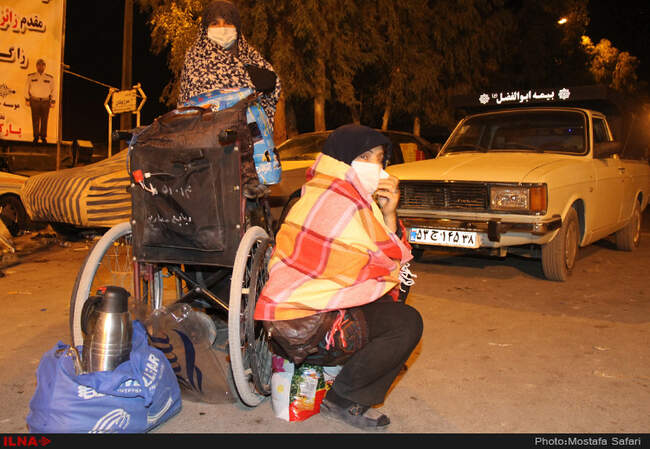 استراحت زائران در پایانه مرزی مهران/4