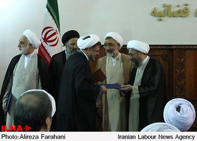 مراسم تودیع و معارفه تعدادی از مسئولین سابق و جدید قوه‌قضاییه