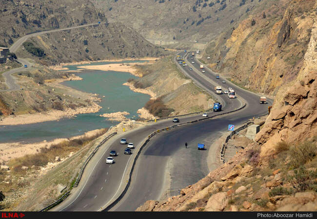  مراحل تکمیل آزادراه قزوین رشت محدوده منجیل رودبار