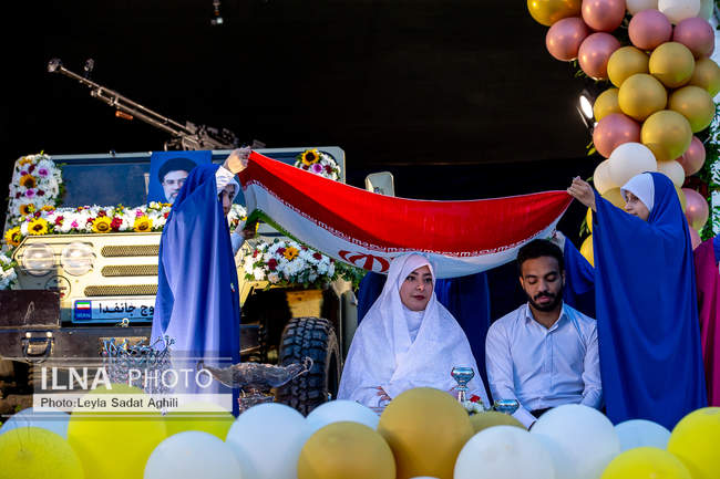 برگزاری جشن ازدواج ۱۰۰۰زوج جان فدا در تهران