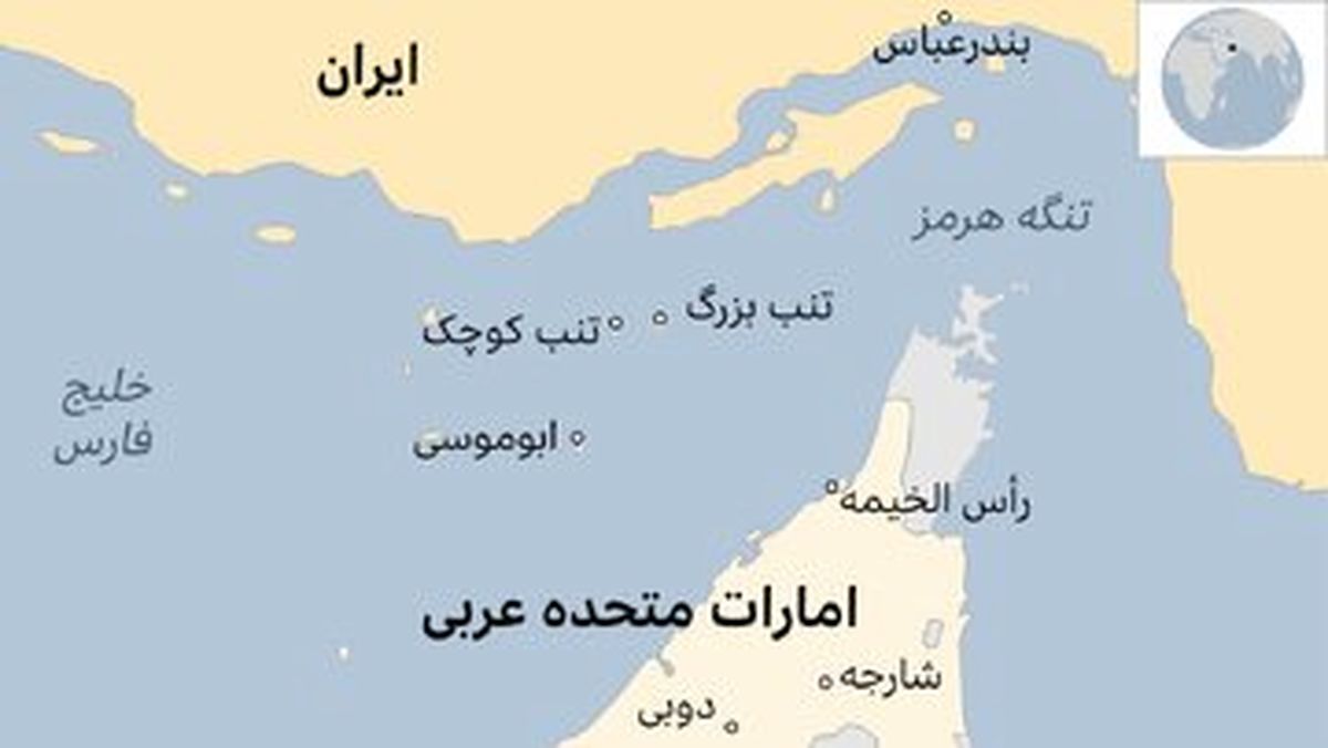 تایید مالکیت ایران بر جزایر سه‌گانه در نقشه اداره کل جنگ انگلستان/ این نقشه در سال ۱۸۸۸ از سوی وزیرمختار انگلیس به ناصرالدین‌‎شاه تحویل رسمی شده