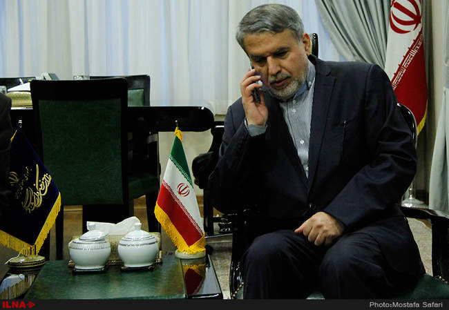 نخستین حضور رضاصالحی امیری در ساختمان وزارت ارشاد به عنوان وزیر 