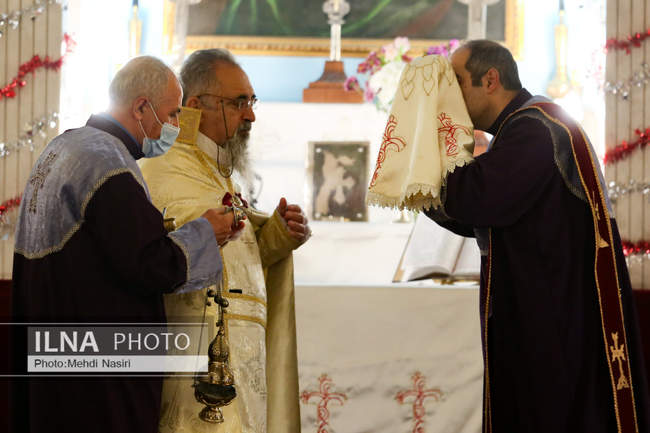 مراسم تولد و غسل تعمید عیسی مسیح