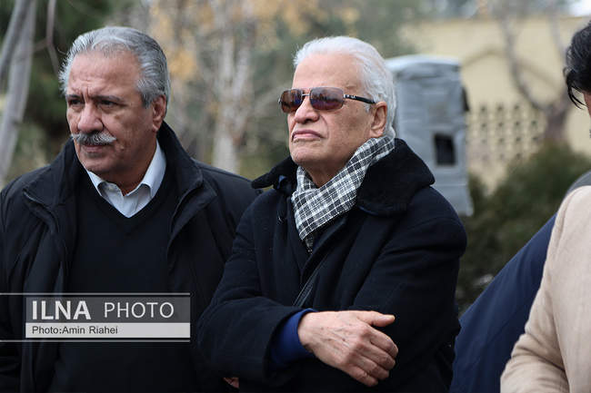 مراسم تشییع پیکر نظام الدین کیایی صدابردار پیشکسوت سینما