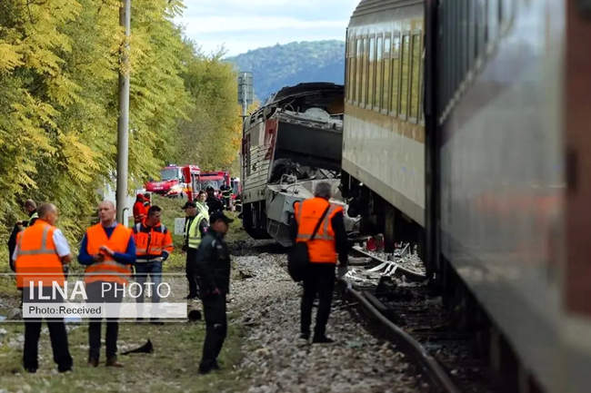 برخورد دو قطار در شرق اسلواکی