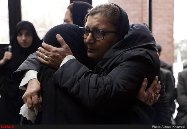 مراسم تشییع  پیکر مرحوم احمد منزوی