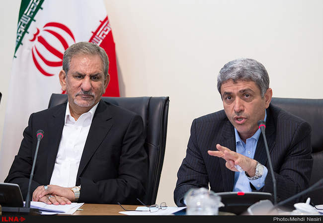 جلسه‌ ستاد فرماندهی اقتصاد مقاومتی به ریاست اسحاق جهانگیری