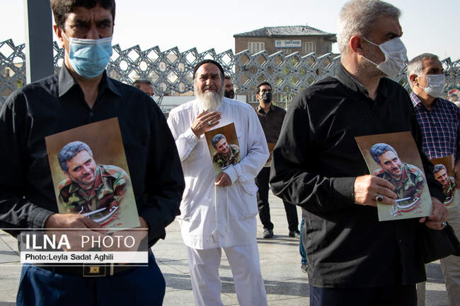 مراسم تشییع پیکر شهید صیاد خدایی