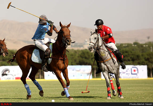 مسابقه چوگان تیم های  ایران و هند
