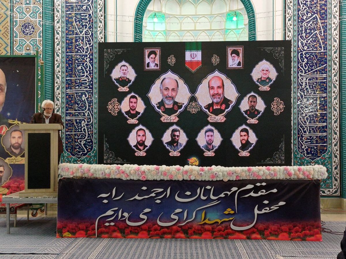 برگزاری مراسم سالگرد شهدای کنسولگری ایران در سوریه+ عکس