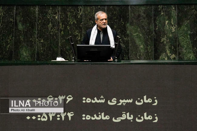 جلسه رای اعتماد وزیر پیشنهادی اقتصاد