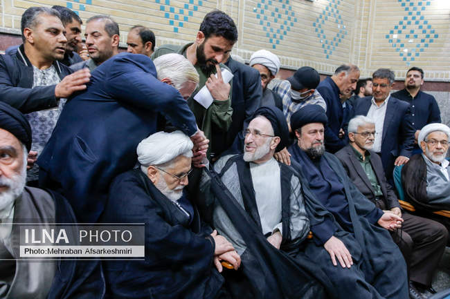 مراسم ترحیم خواهر «سیدمحمد خاتمی»