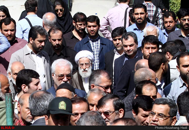  مراسم تشییع پیکر جان‌ باختگان فاجعه منا در تهران/1