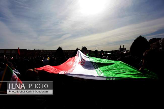 راهپیمایی 22 بهمن در اصفهان