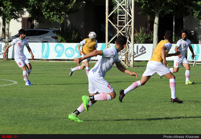 تمرین امروز تیم ملی فوتبال امید